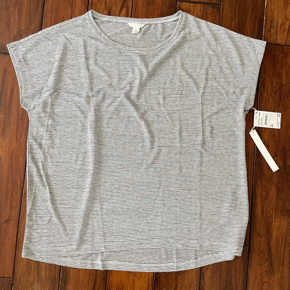 Caslon womens striped tee